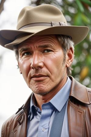 How old is Harrison Ford
